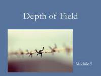 پاورپوینت عمق ميدان (Depth Of Field (DOF